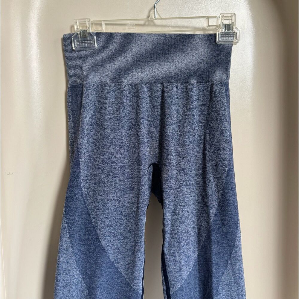 Victorias Secret PINK Seamless Legging Original Contour Blue Ombre Size Small